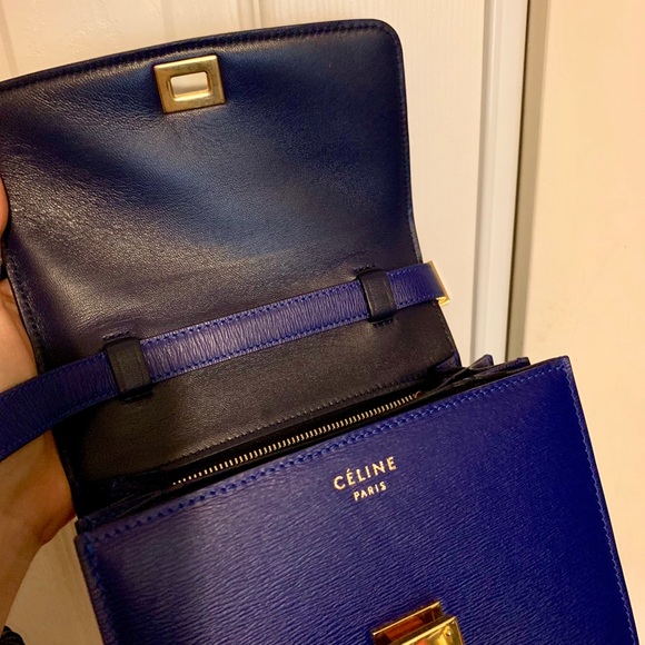 Authentic Celine mini box royal blue - Picture 5 of 7